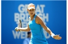 BIRMINGHAM, ENGLAND - JUNE 13:  Ana Ivanovic of Serbia in action against Klara Koukalova of the Czech Republic during Day 5 of the Aegon Classic at Edgbaston Priory Club on June 13, 2014 in Birmingham, England.  (Photo by Jordan Mansfield/Getty Images for Aegon)